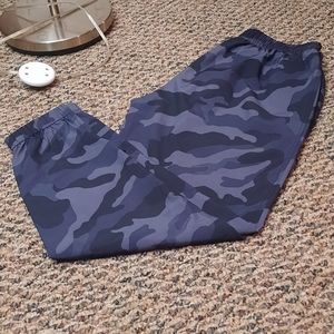 Old Navy Blue Camo Joggers Small